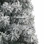 Voir la diapositive 4 : VIDAXL Sapin de Noël mince avec support et flocon de neige 270 cm PVC