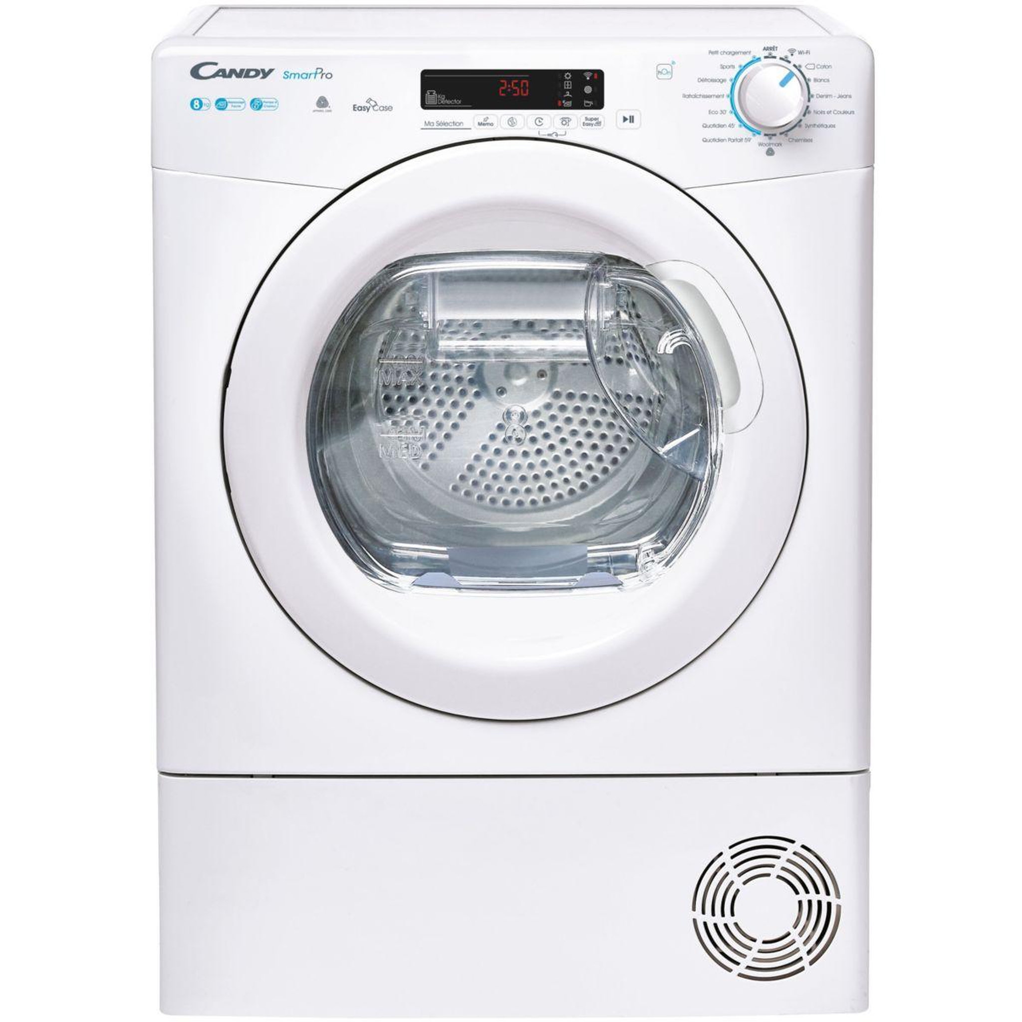 Candy Sèche linge pompe à chaleur CSOE H8A2DE-47