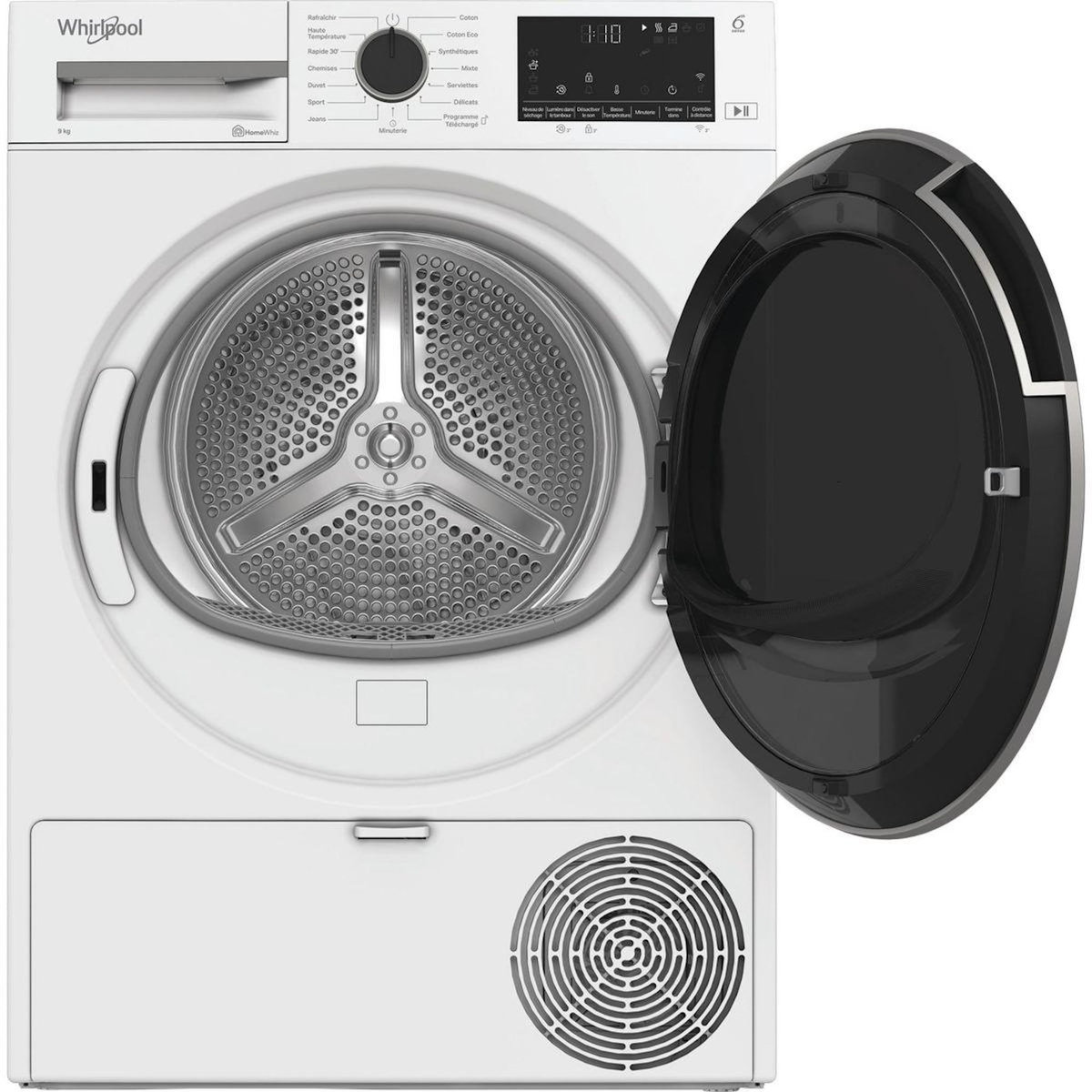 Whirlpool Sèche linge pompe à chaleur CWD93MWBSFRX