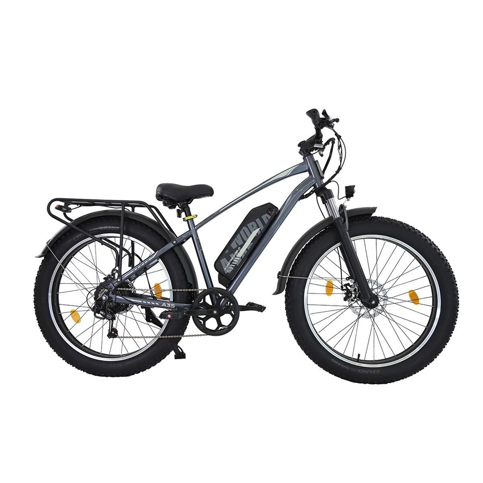 Voir la diapositive 1 : AVDL Vélo électrique a35, pneus larges 26 pouces