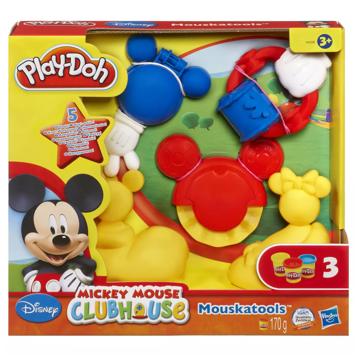 PLAY-DOH Maxi outils Mickey pâte à modeler