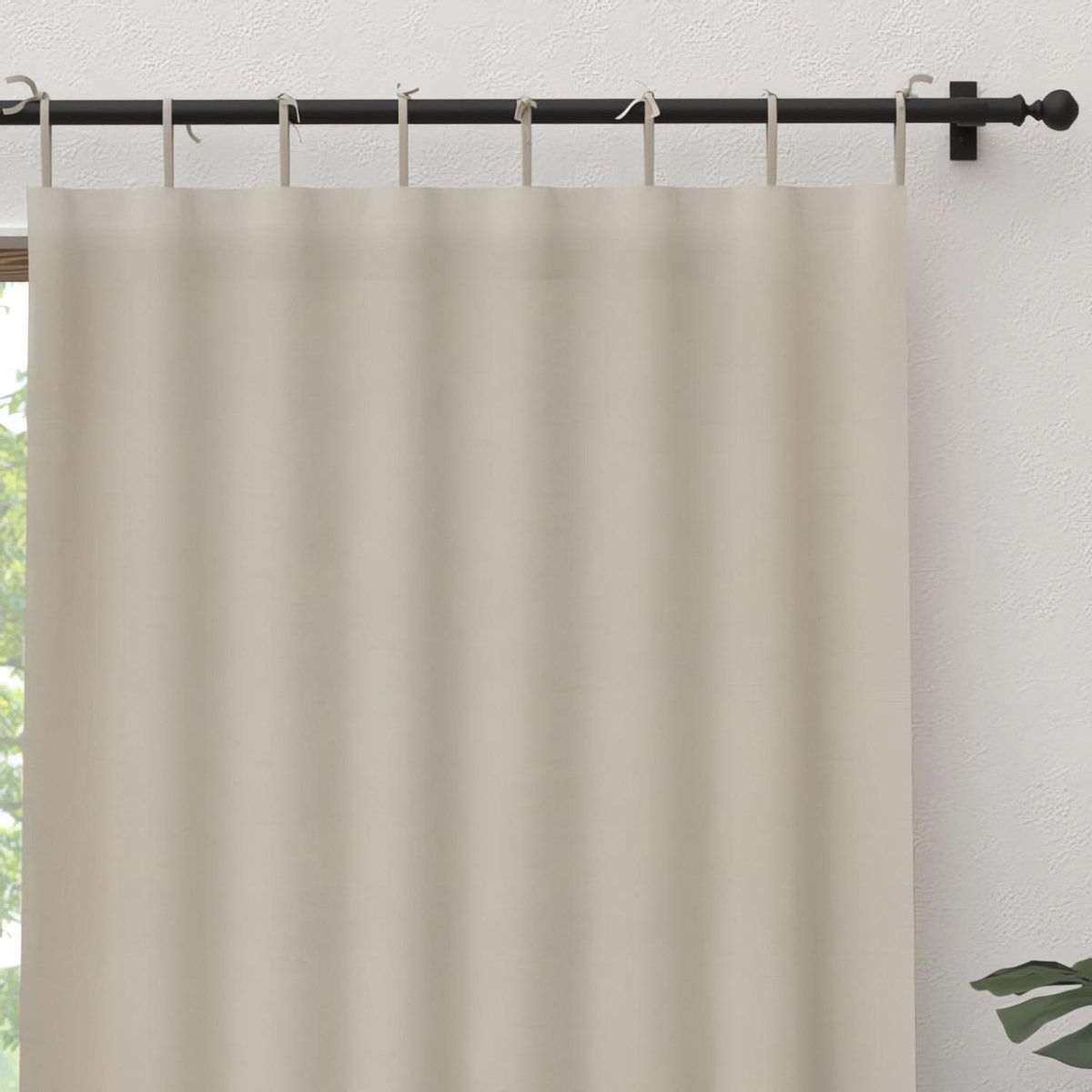 SOLEIL D'OCRE Voile à nouettes en coton 135x250 cm PANAMA, par Soleil d'Ocre