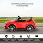 HOMCOM Voiture véhicule électrique enfant 6 V 3 Km/h max. télécommande effets sonores + lumineux Mercedes GLA AMG rouge
