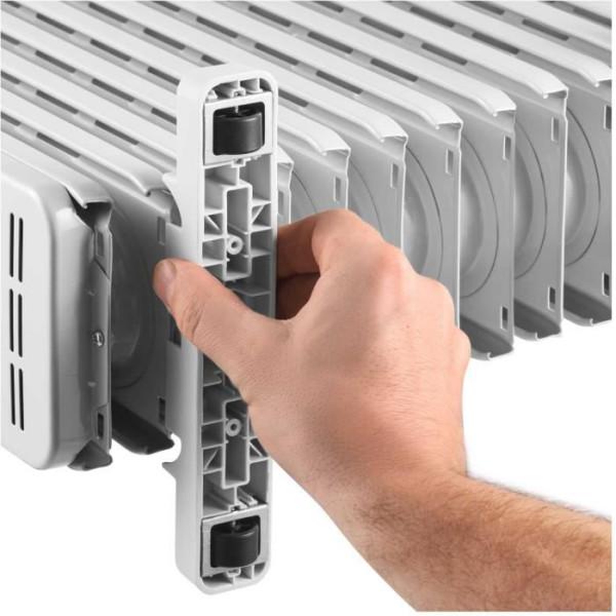 Voir la diapositive 6 : SENCO Radiateur à huile Sencor soh 6213wh 2500 W blanche
