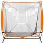 Voir la diapositive 2 : VIDAXL Filet d entraînement baseball multisport Noir 174x76x158,5 cm