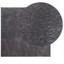 Voir la diapositive 3 : VIDAXL Tapis HUARTE a poils courts doux lavable anthracite 240x240 cm
