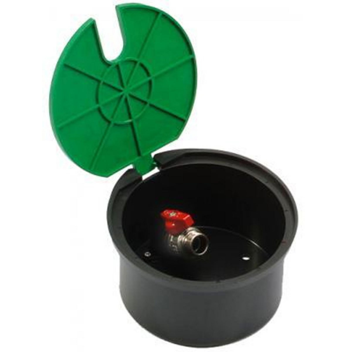 Bouche d'arrosage plastique rectangulaire 51x37x30 cm