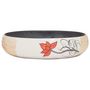 Voir la diapositive 3 : VIDAXL Vasque a poser multicolore ovale 59x40x15 cm ceramique