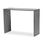 Voir la diapositive 1 : Paris Prix Console Design en Métal  Equalise  106cm Argent