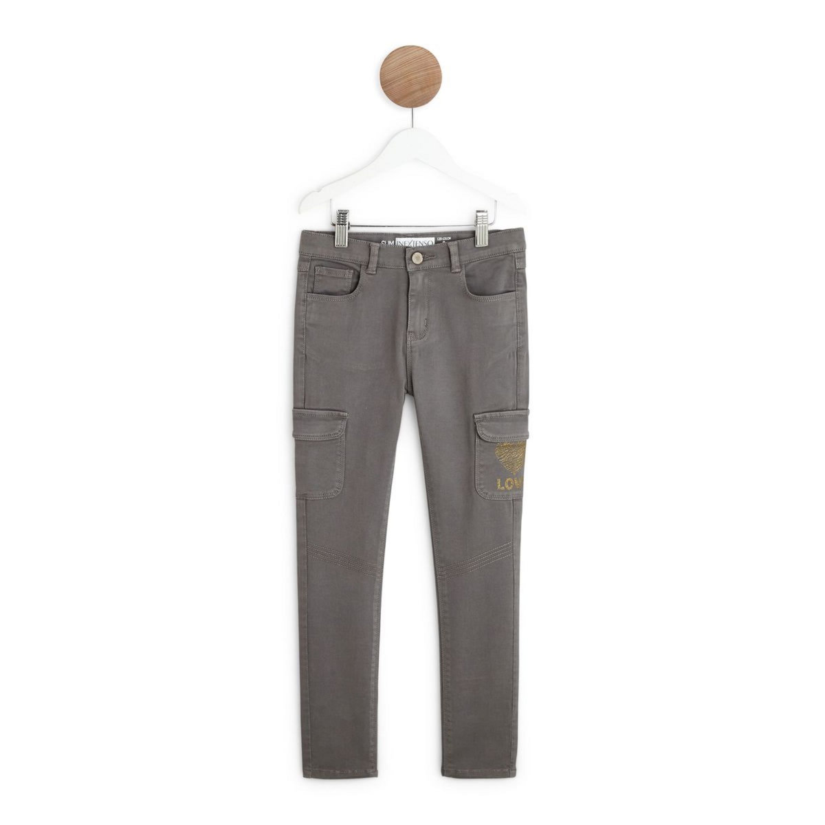 IN EXTENSO Pantalon twill fille