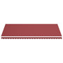 Voir la diapositive 3 : VIDAXL Tissu de remplacement pour auvent Bordeaux rouge 6x3 m