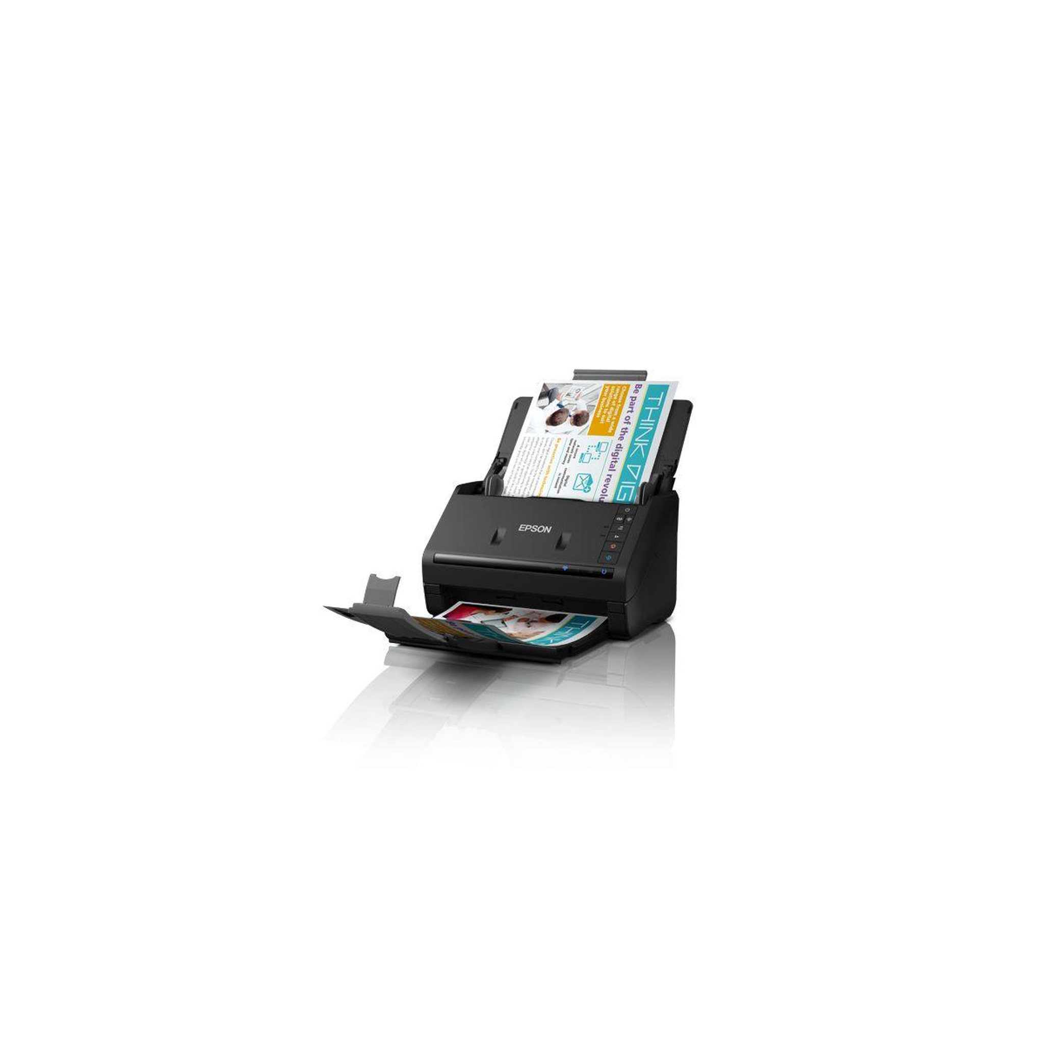Voir la diapositive 3 : Epson Scanner à défilement WorkForce ES-500 W II
