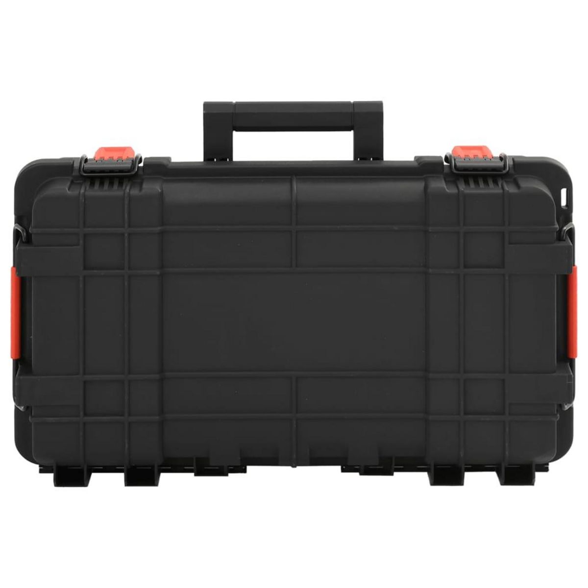 VIDAXL Mallette de transport portable noir 56,5x34x16 cm PP
