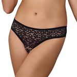 LES PETITES BOMBES Tanga  Femme  es Petites Bombes MONA. Coloris disponibles : Noir