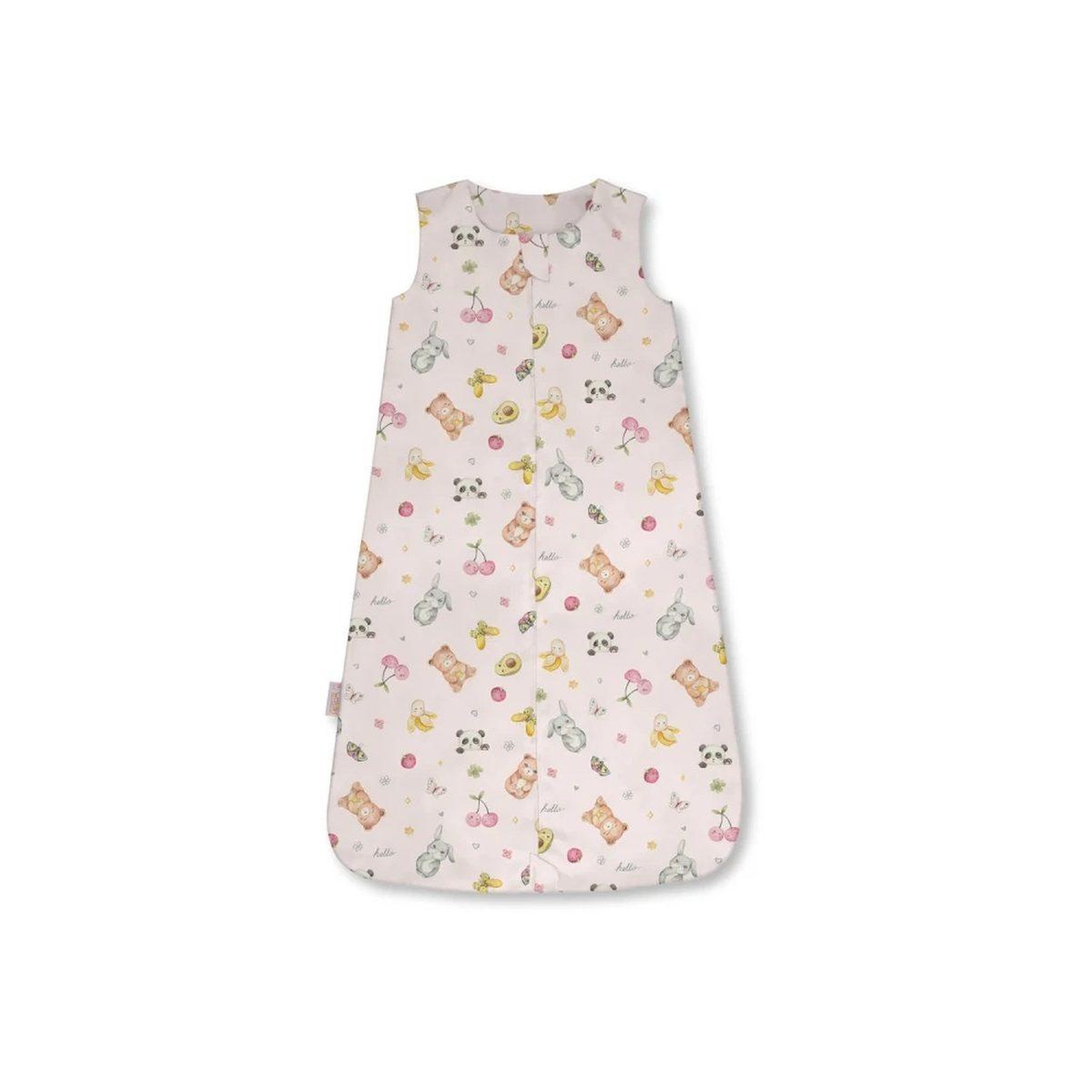 WALDIN Gigoteuse en bambou 50 × 90 cm 0,5 TOG - taille M - motif bonbons, rose