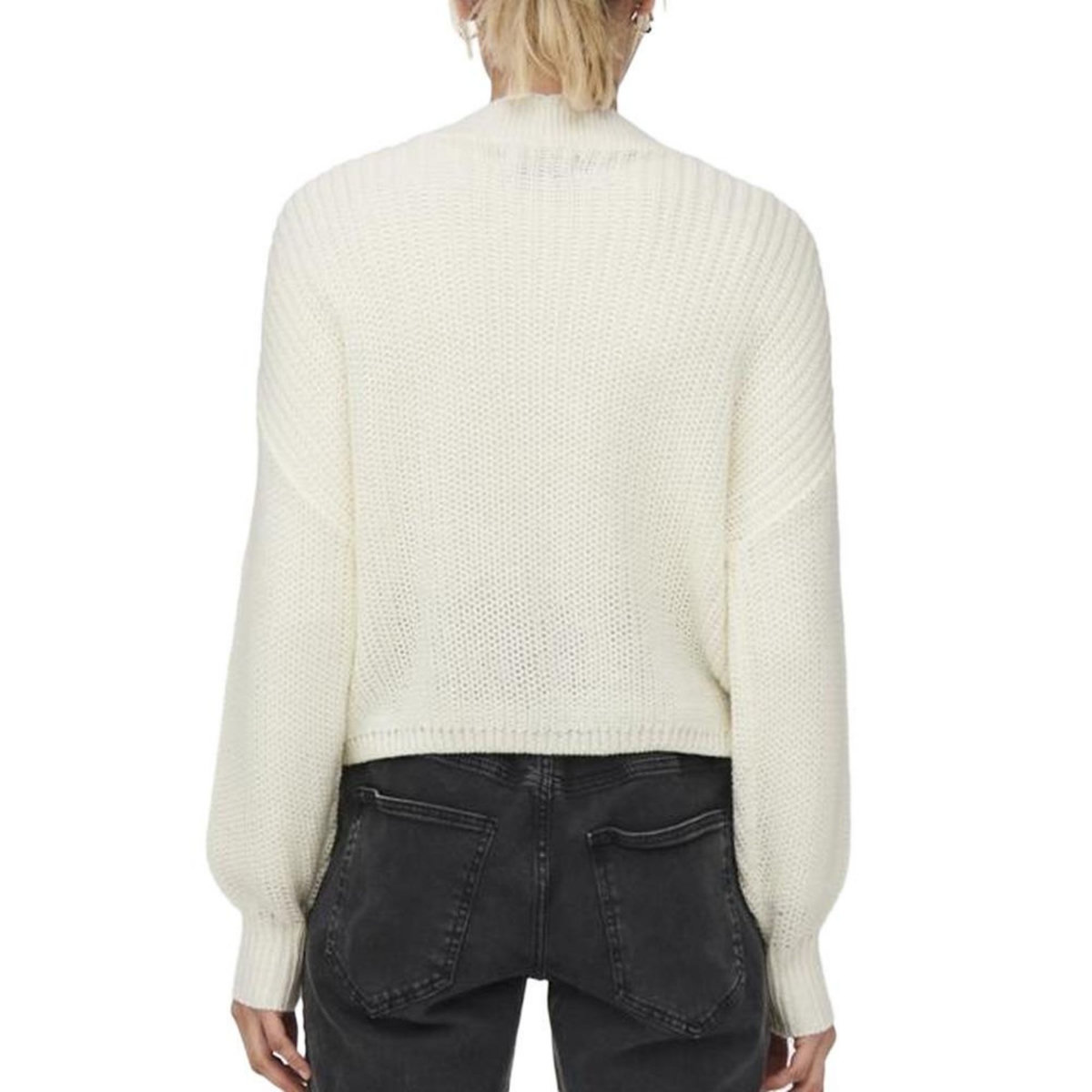 Only Gilet Ecru Femme Only Carol