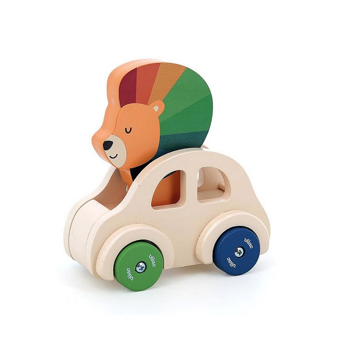 Vilac Voiture Pouet - Lion - Andy Westface