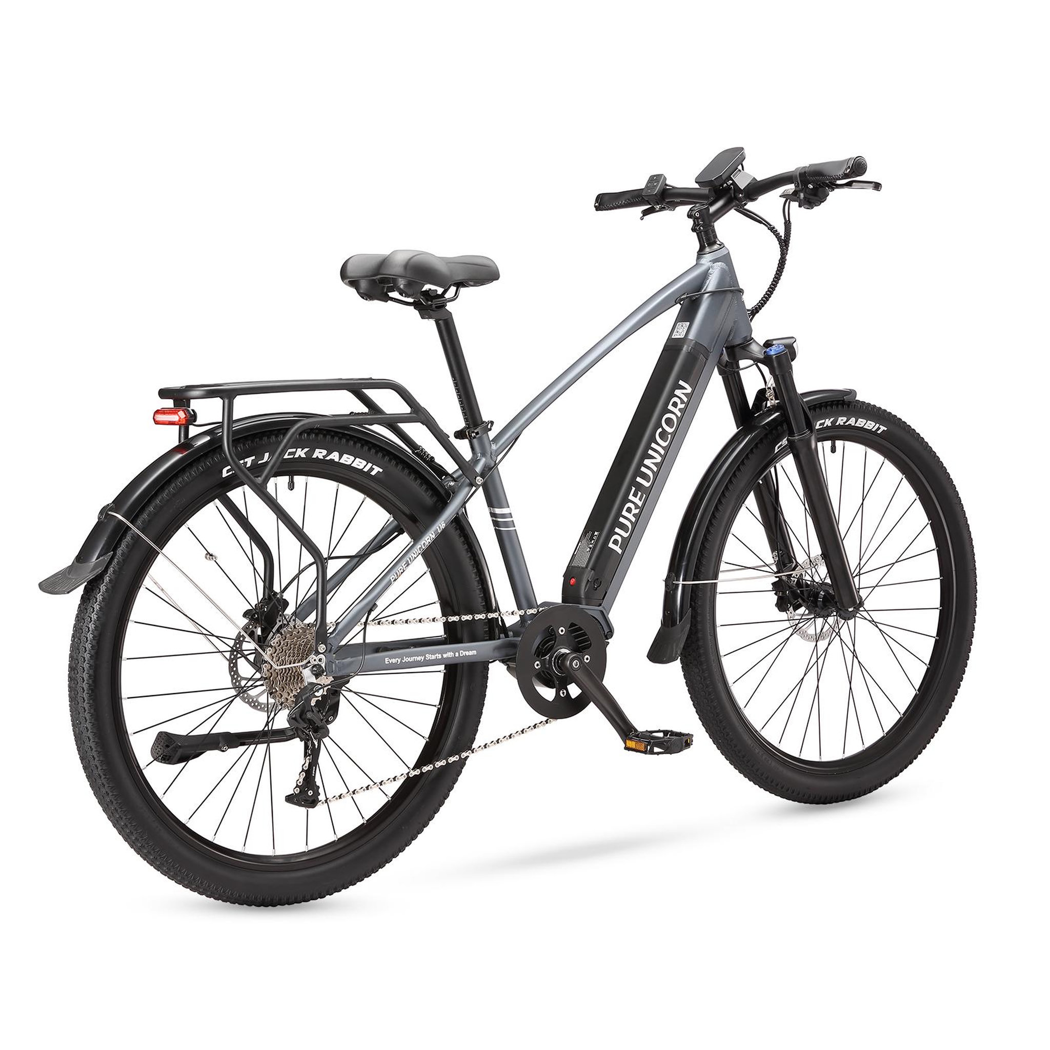 Voir la diapositive 5 : PURE UNICORN Vélo de banlieue électrique PURE UNICORN U6, moteur à entraînement central 48 V 500 W
