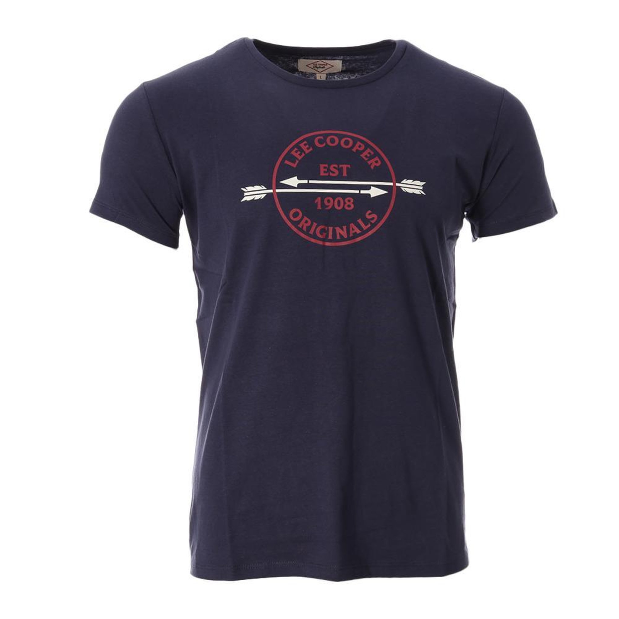 Lee Cooper T-shirt Marine Homme Lee Cooper Olaz. Coloris disponibles : Bleu