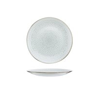Assiette plate en porcelaine D 27 cm décor Tropical - Assiettes - Décomania