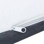 Voir la diapositive 4 : VIDAXL Surmatelas de sommier tapissier 200x140x5 cm