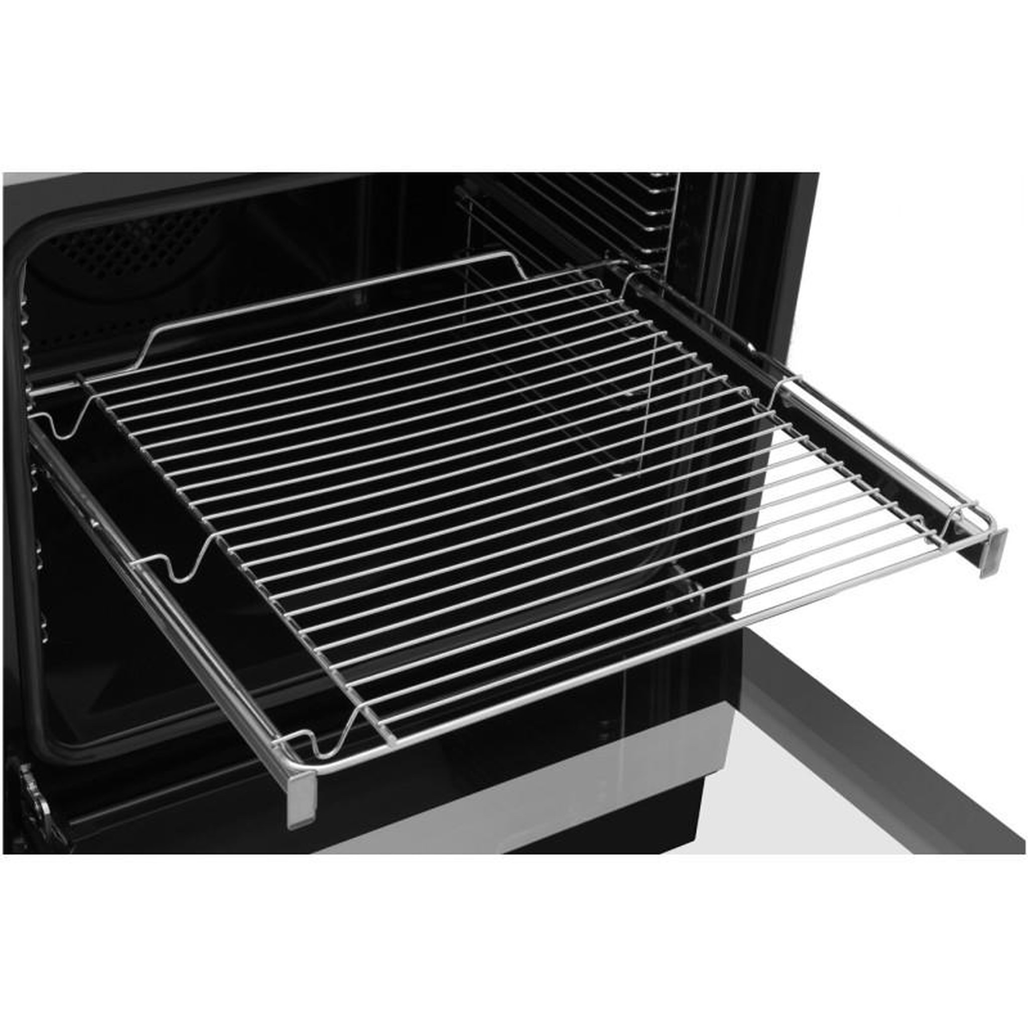 Voir la diapositive 6 : Amica Cuisinière vitrocéramique Amica ACV7005SRW