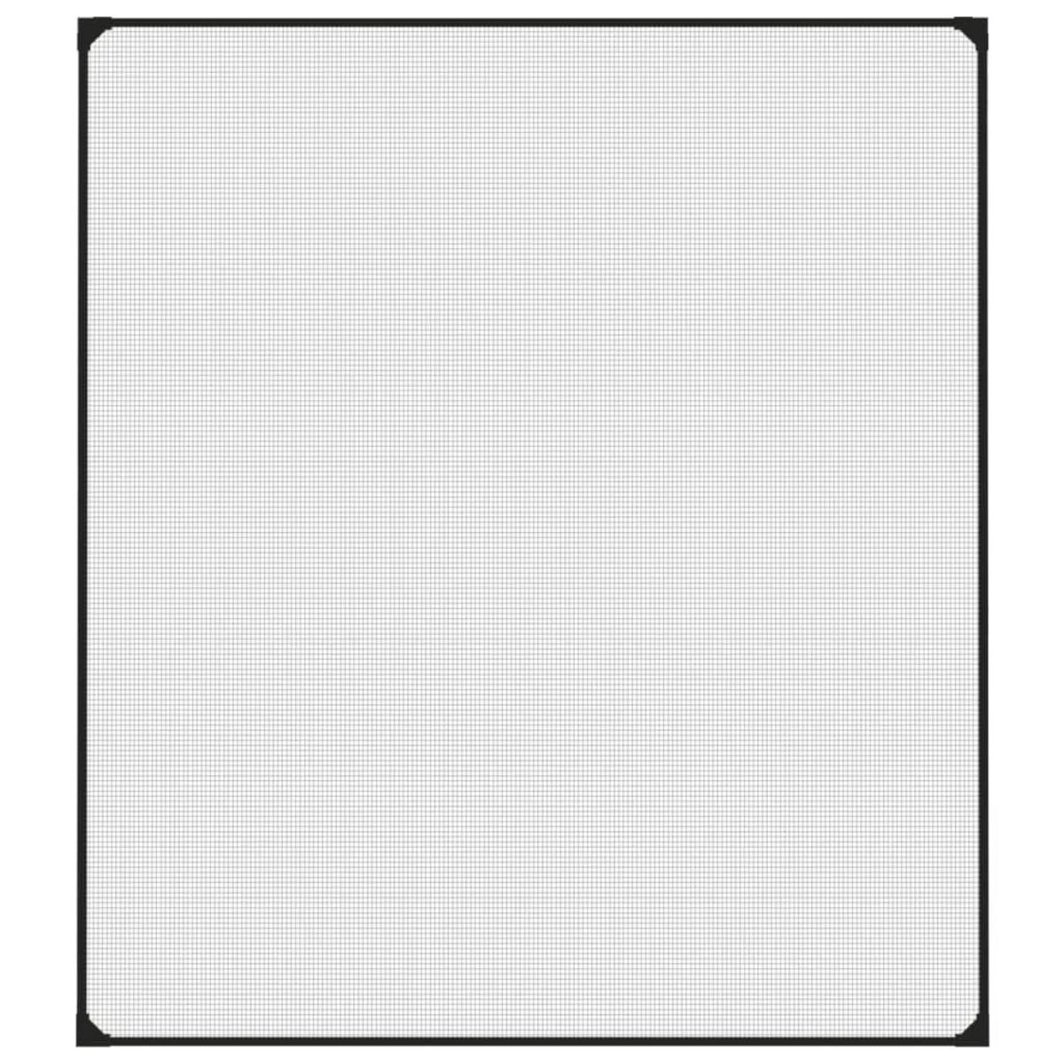 VIDAXL Moustiquaire magnetique pour fenetres anthracite 130x150 cm