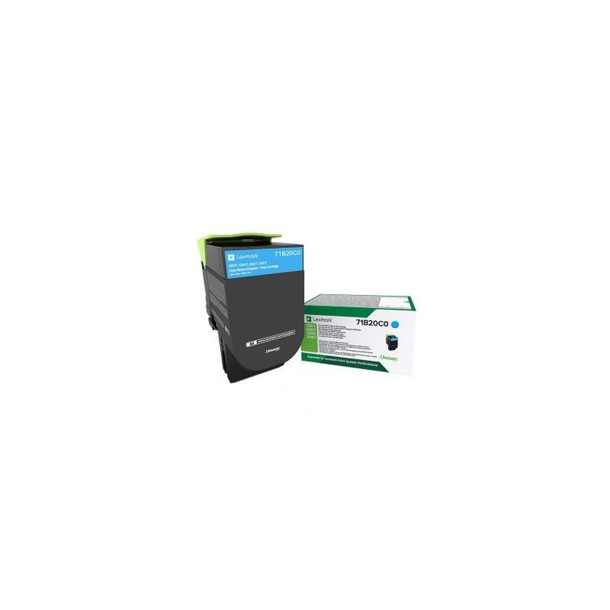 Lexmark Lexmark Cartridge Cyan Return (71B20C0)