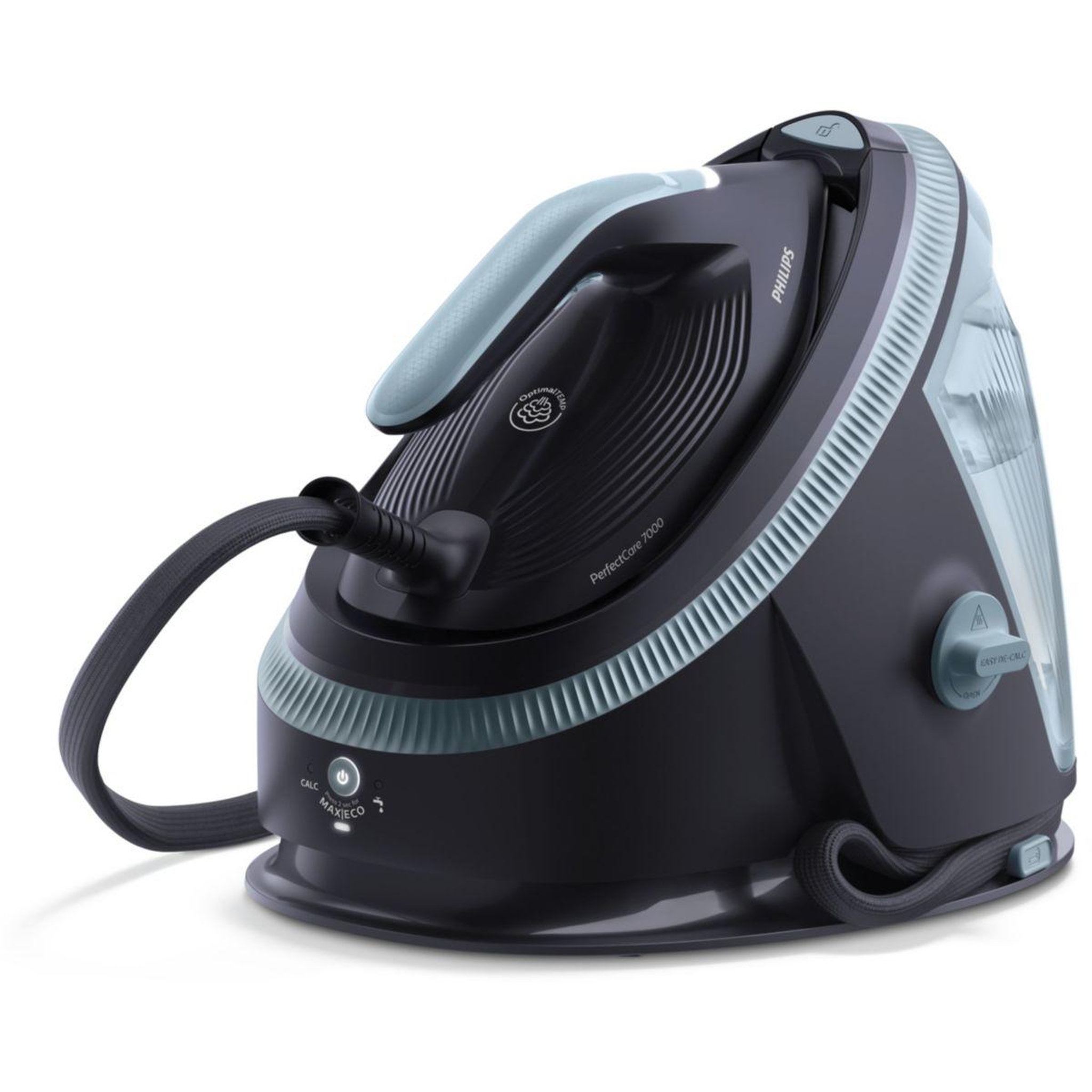 Voir la diapositive 2 : Philips Centrale vapeur psg7200/20 bleu foncé 1,5l