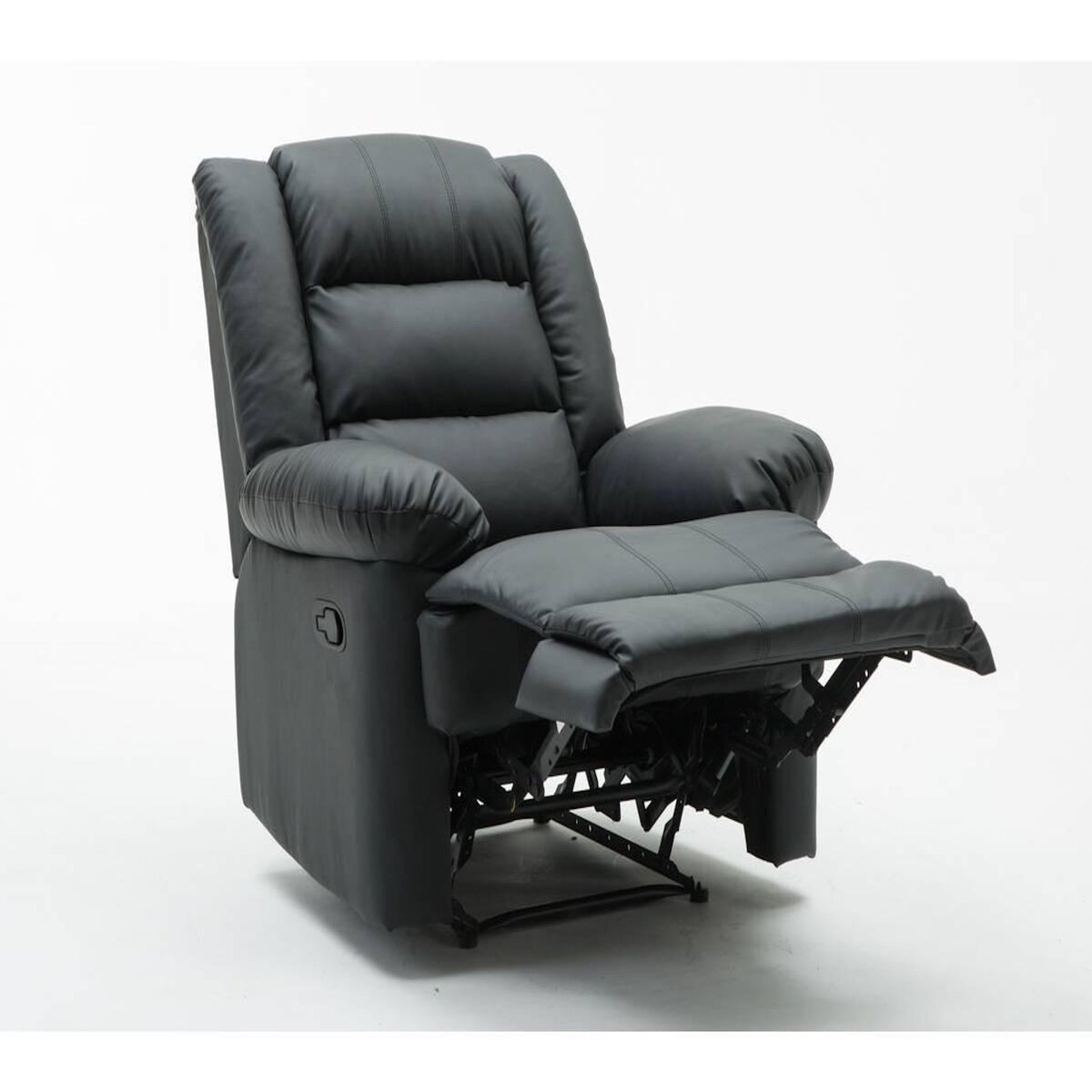 Habitat et Jardin Fauteuil relax  Buckingham  - 85 x 93 x 100 cm - Noir