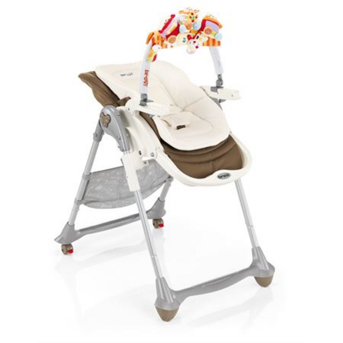 BREVI Chaise haute bébé 3 en 1 évolutive B Fun