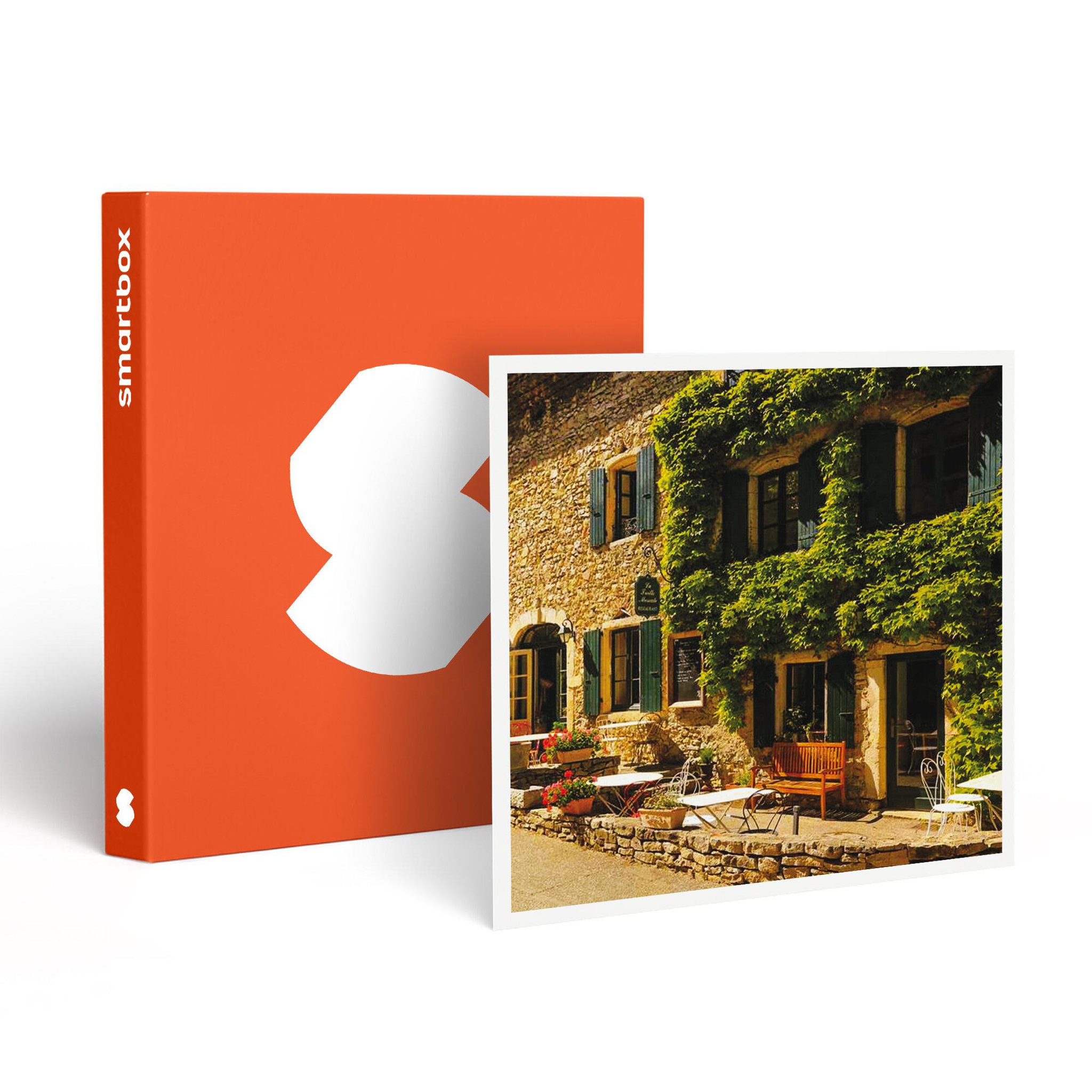 Smartbox Escapade champêtre près de valence : 3 jours avec dîner dans un charmant hôtel-restaurant - coffret cadeau séjour