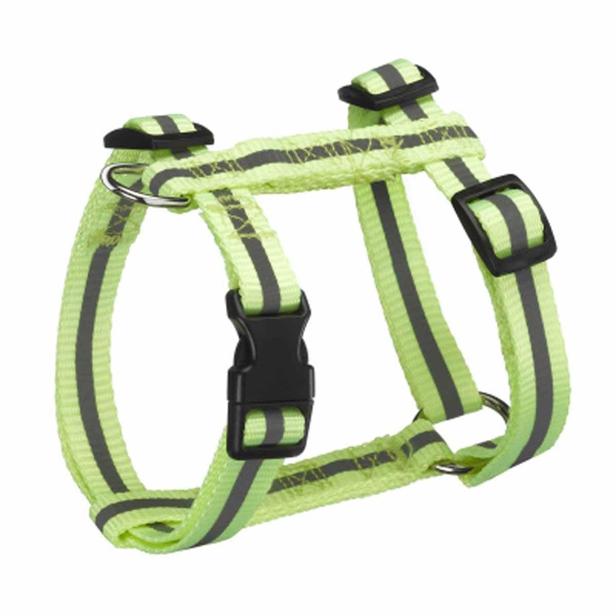 HOMEA Harnais réglable réfléchissant  essentiel  50-70cm jaune