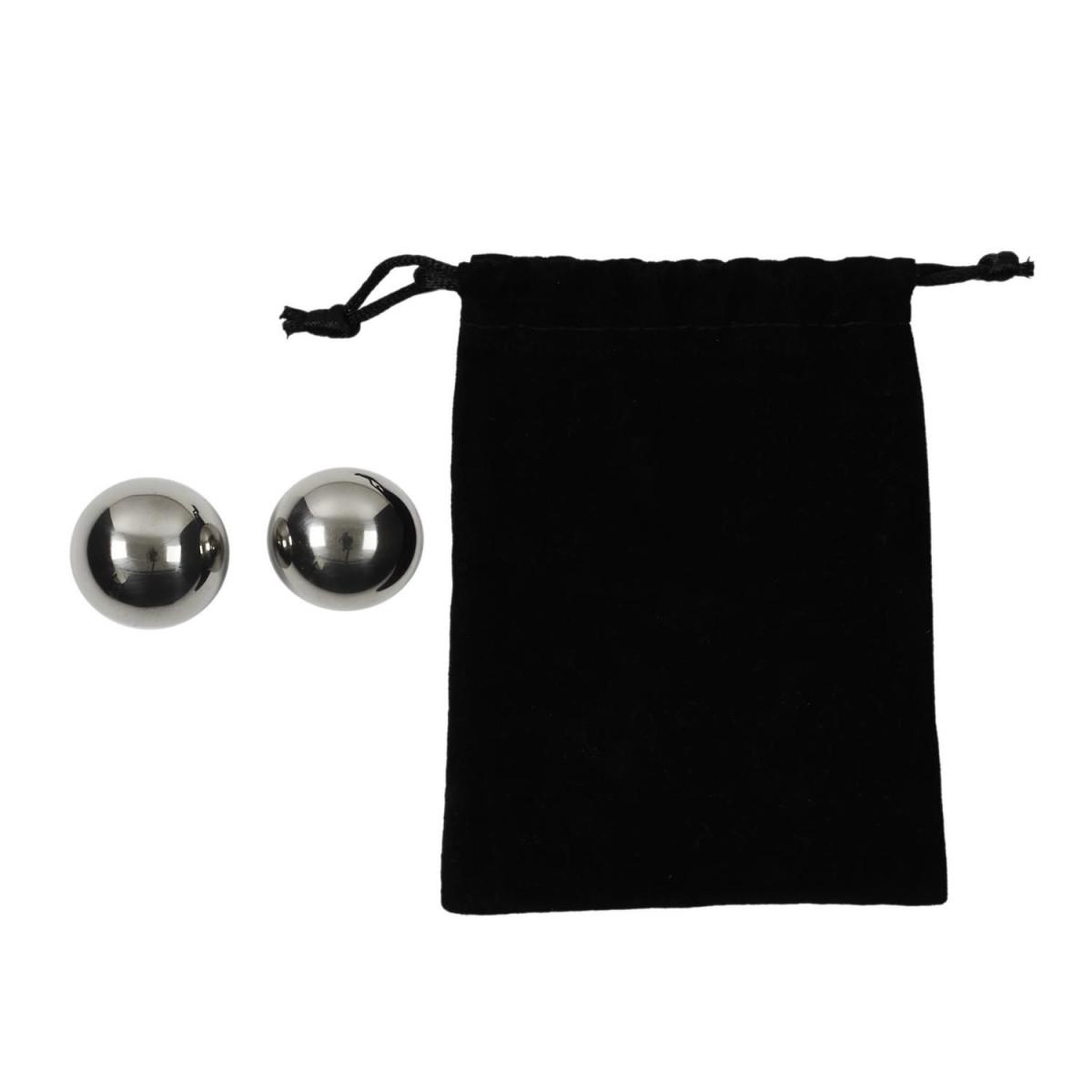 COOK CONCEPT Lot de 2 boules à glaçon  réutilisables  2cm noir