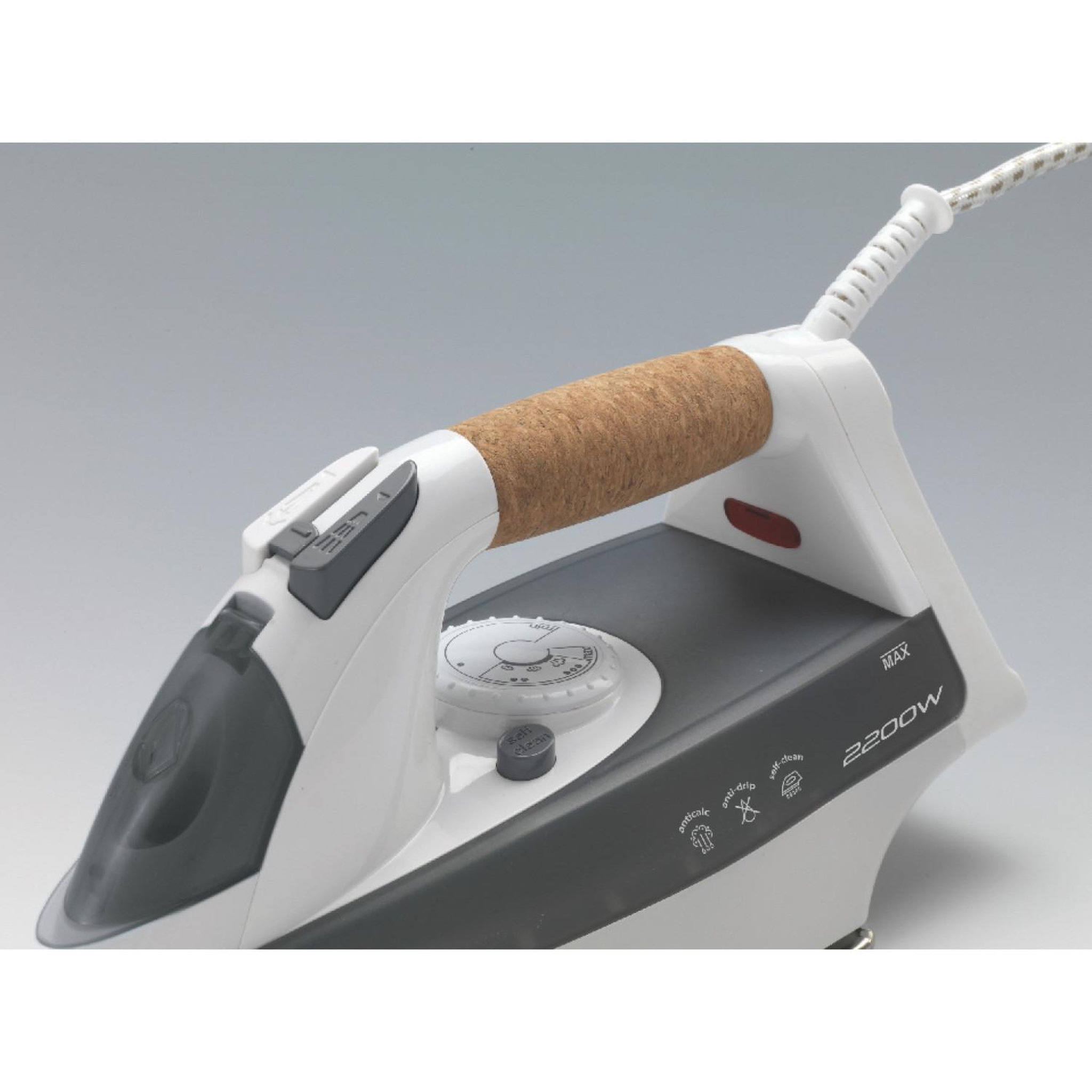 Voir la diapositive 3 : ARIETE Fer à repasser Ariete 6232 2200 W avec semelle en acier inoxydable et réservoir 300 ml
