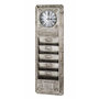 Voir la diapositive 1 : Paris Prix Tableau Mémo & Horloge Vintage  Matter  120cm Anthracite