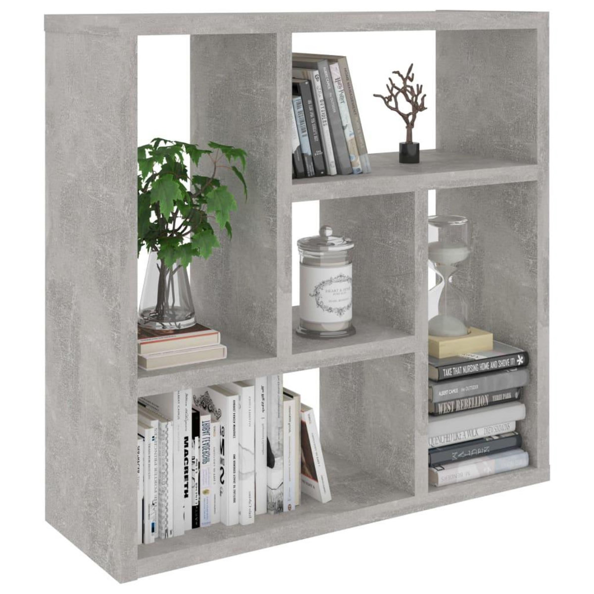 VIDAXL Etagere murale Gris beton 45,1x16x45,1 cm Bois d'ingenierie