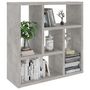 Voir la diapositive 3 : VIDAXL Etagere murale Gris beton 45,1x16x45,1 cm Bois d'ingenierie