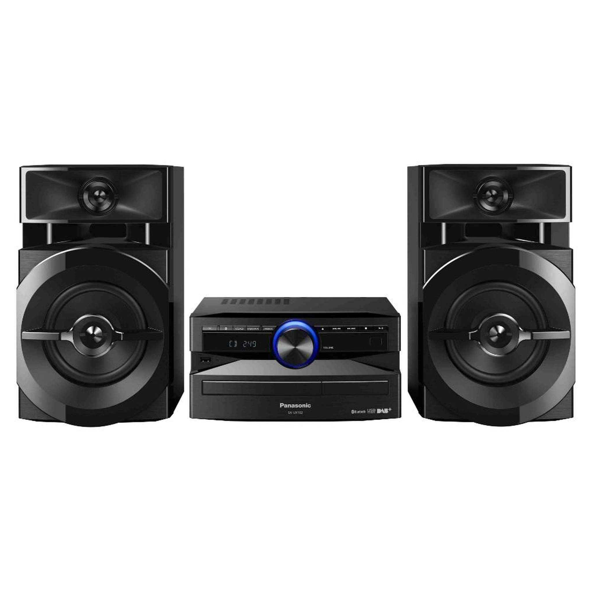 PANASONIC Mini-chaîne 300w noir avec bluetooth - sc-ux102e-k