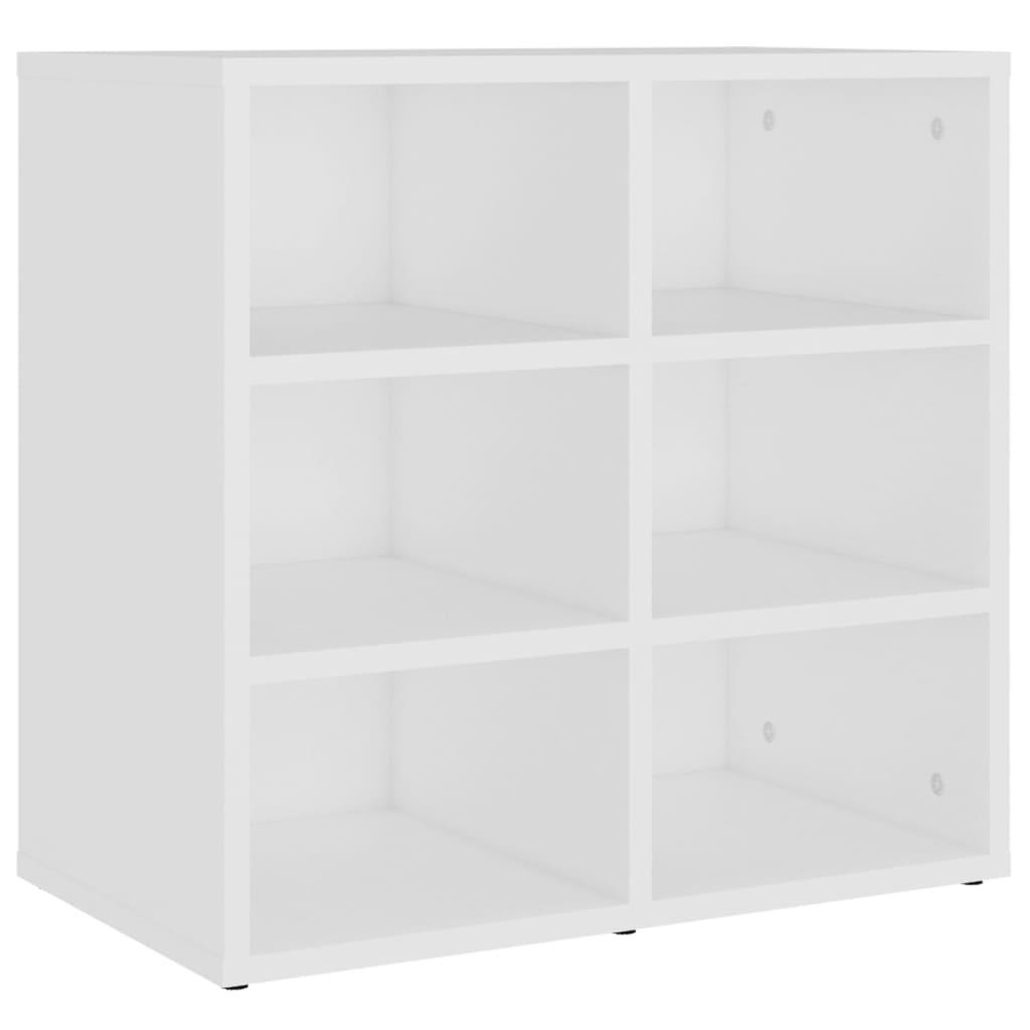 Voir la diapositive 5 : VIDAXL Armoires a chaussures 2 pcs blanc 52,5x30x50 cm