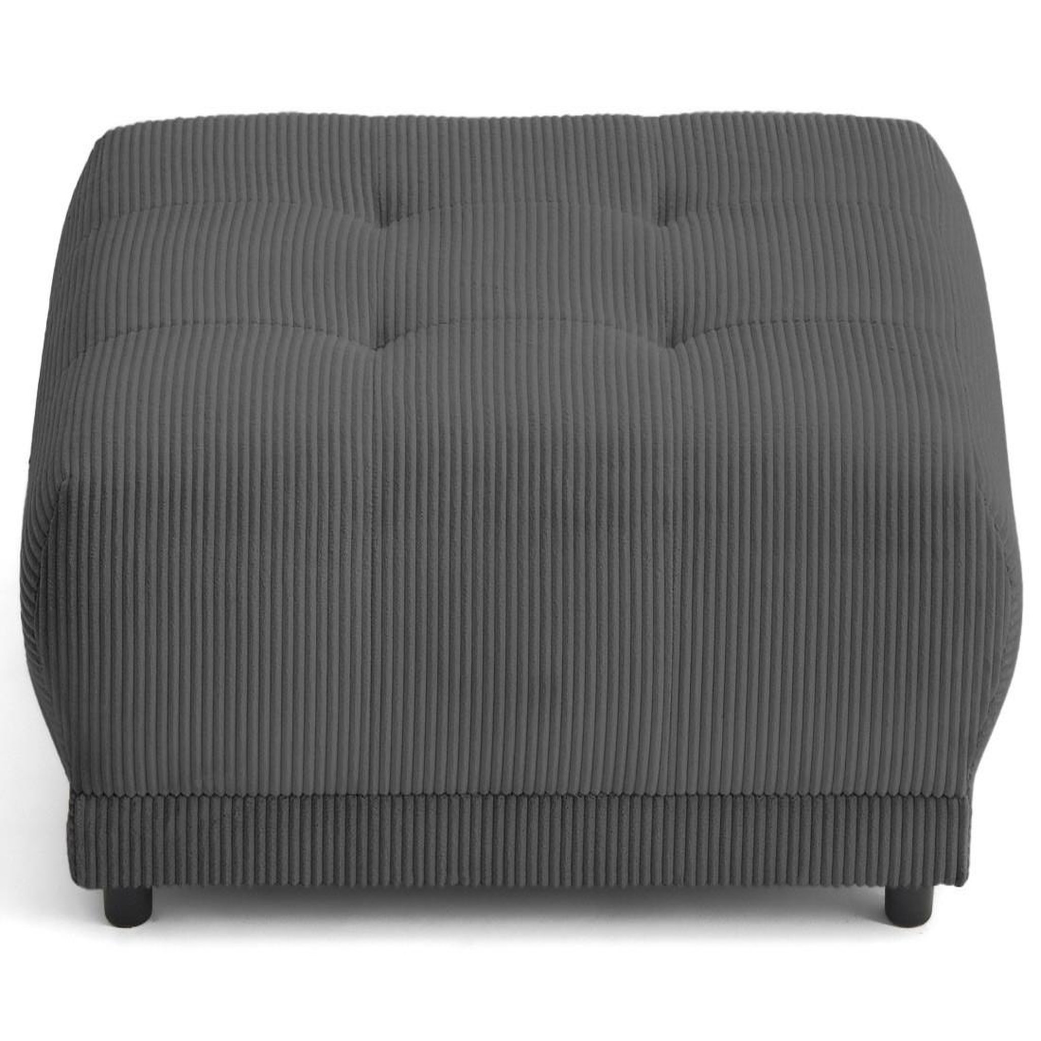 Voir la diapositive 4 : LISA DESIGN Amadora - pouf en velours côtelé