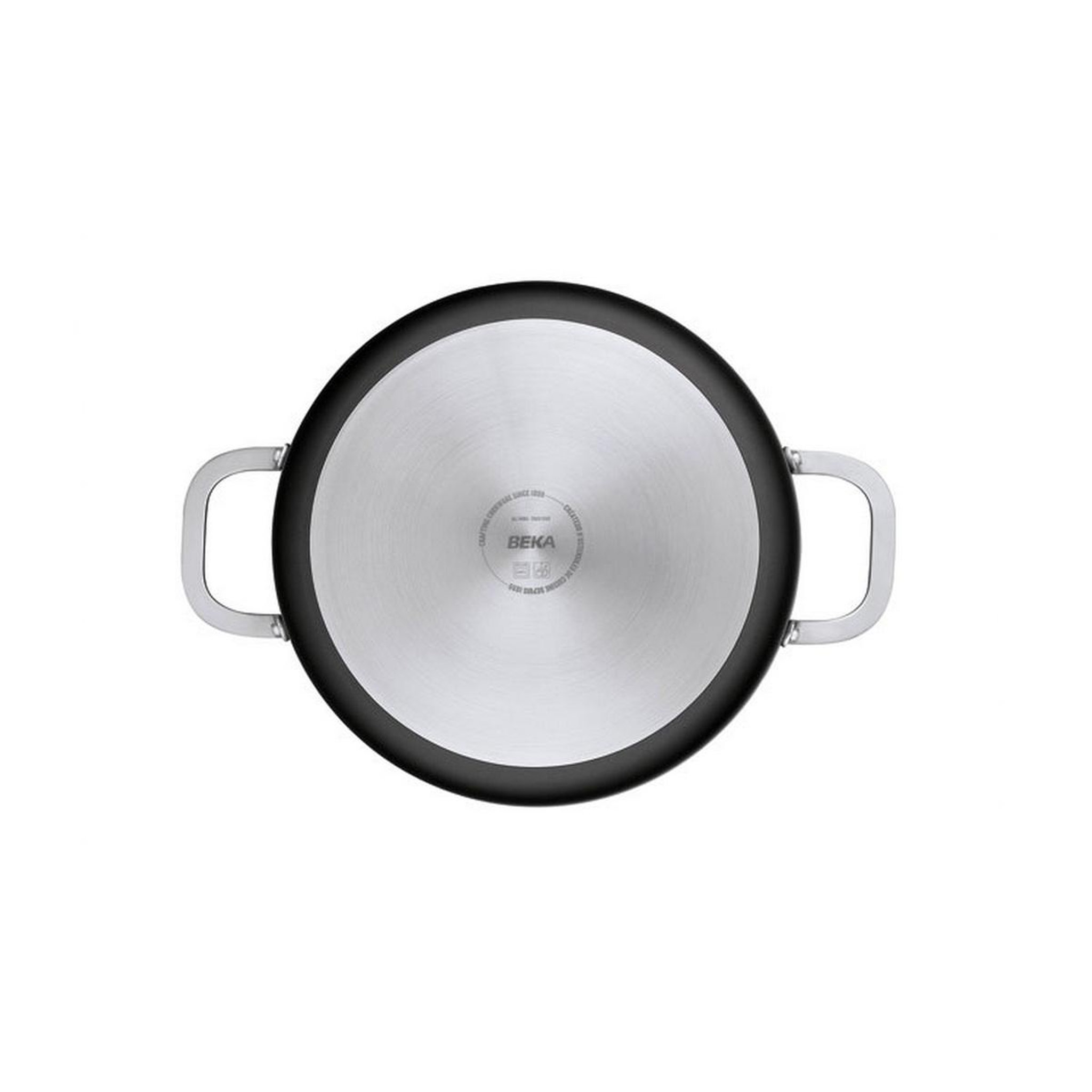 Voir la diapositive 3 : Beka Sauteuse aluminium 28 cm argent maestro - 102704