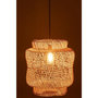 Voir la diapositive 3 : Paris Prix Lampe Suspension en Rotin  Rosa  60cm Naturel