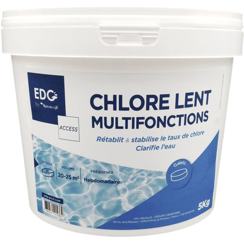 Chlore lent 5 actions galet 500g 5kg - Nmp 36113BCM | Leroy Merlin Chlore lent 5 actions galet 500g 5kg - Nmp 36113BCM | Leroy Merlin