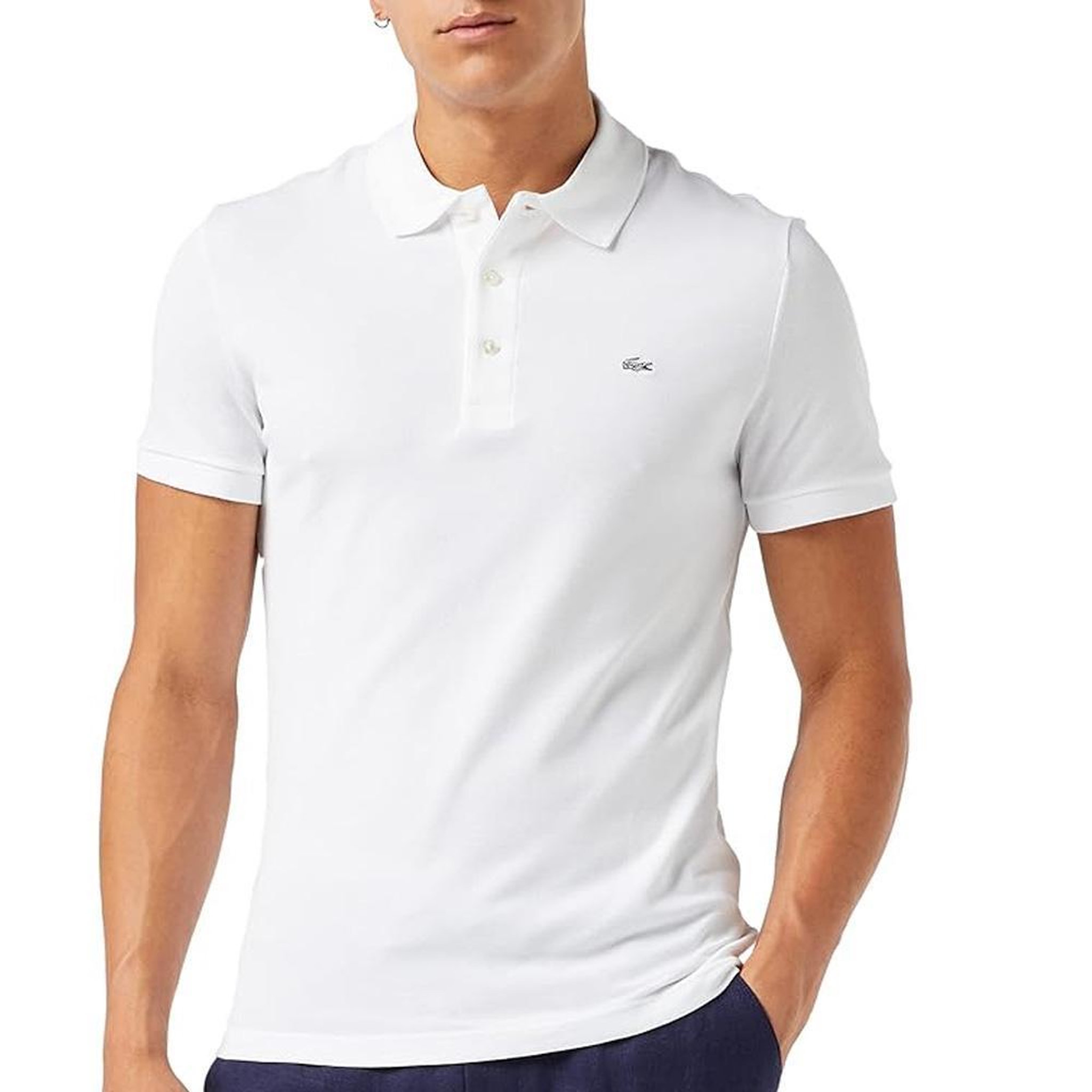Voir la diapositive 1 : Lacoste Polo Blanc Homme Lacoste PH4014