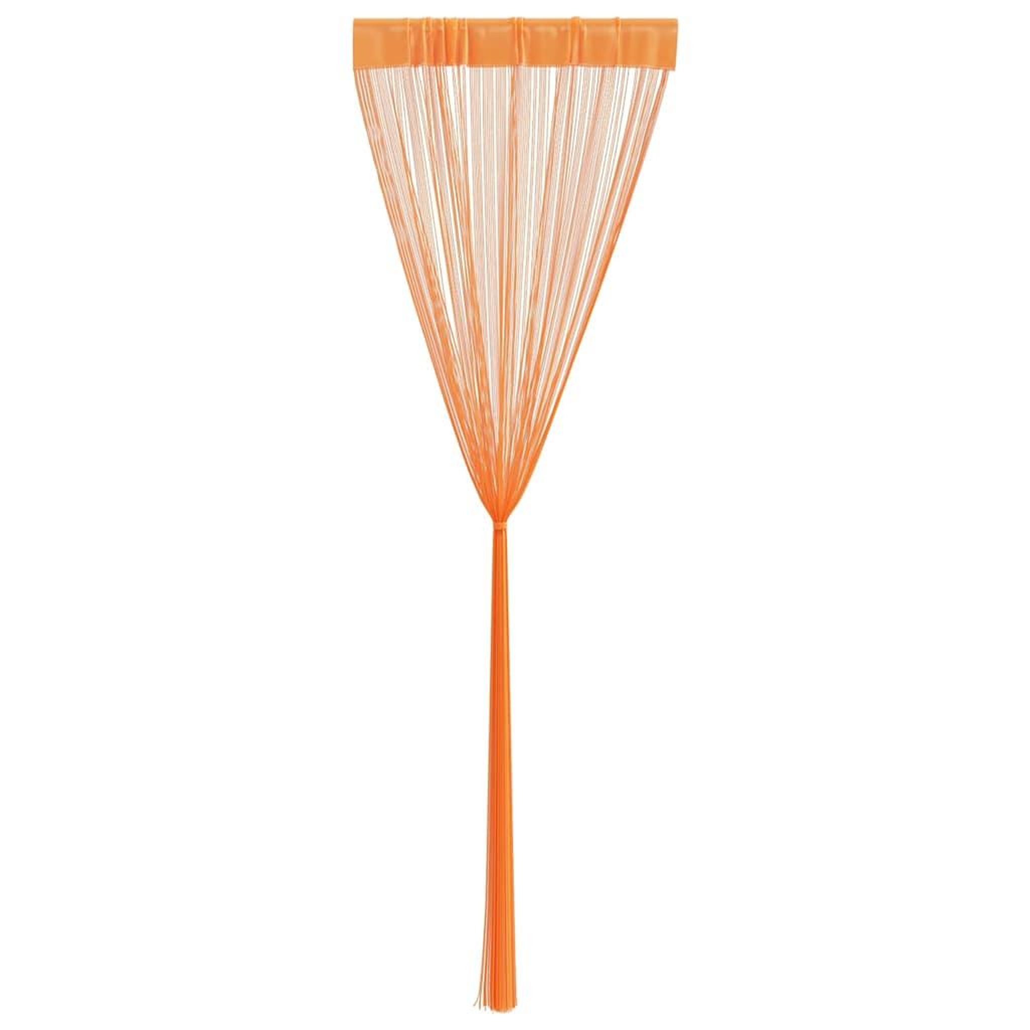 Voir la diapositive 5 : VIDAXL Rideau en fils 2 pcs 140 x 250 cm orange