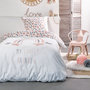 Voir la diapositive 1 : TODAY Parure housse de couette enfant en Coton 57 Fils motif floral CAPUCINE