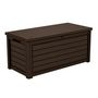 Voir la diapositive 3 : KETER Coffre de jardin en résine Northwood 630L Marron