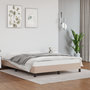 Voir la diapositive 2 : VIDAXL Cadre de lit sans matelas cappuccino 140x200 cm similicuir