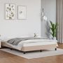Voir la diapositive 2 : VIDAXL Cadre de lit sans matelas cappuccino 140x200 cm similicuir